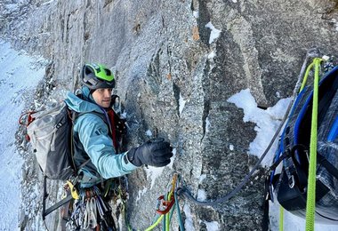 Winterbegehung Schutzengelweg Sagwandspitze - Fotos: Sieberer - Waldner