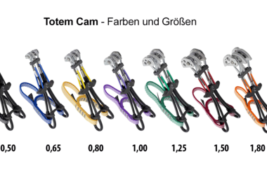 Totem Cams - Farben und Größen