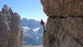 In der Route Zeitsprung / Große Zinne