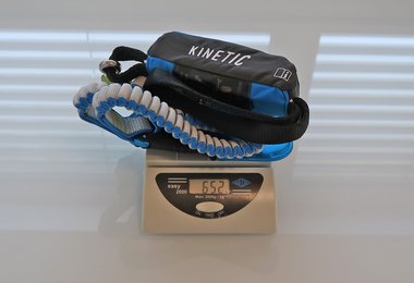 652 g bringt das Kinetic Gyro Rewind Pro auf die Waage