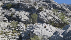 In der zweiten Seillänge