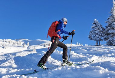 Der leichte Ferrino Light Safe 20 ist vor allem für sportliche Tourengeher interessant.