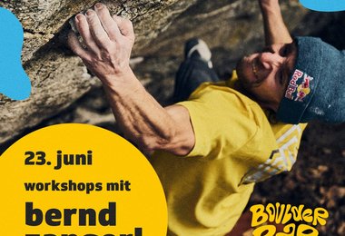 Workshops mit Boulder-King Bernd Zangerl