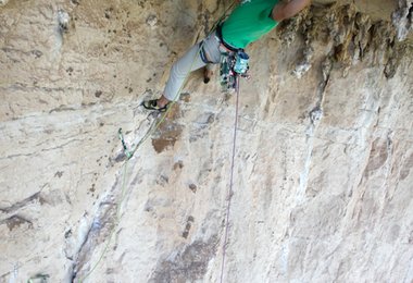 "La lingua pura", Crux - 5.SL, 7c, Monte Monaco Nordwand