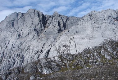 Nordwand der Carstensz Pyramide