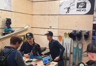 Der Edelworks Stand auf der Winter-ISPO 22/23