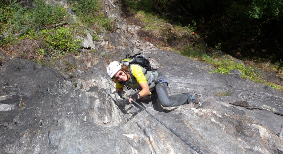 Ein kleiner Überhang
									, 
										Foto: Axel Jentzsch-Rabl