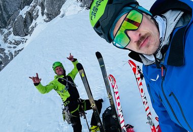 Rudi Hauser und Tobi Ebner - Now or Never an der Göll Ostwand