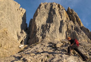 Mit dem Badile Combi GTX auf dem Weg zur Großen Bischofsmütze