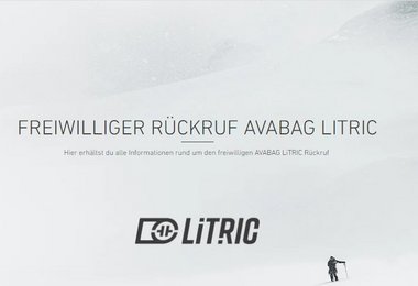 Rückruf Ortovox Avabag LiTRIC Modelle 