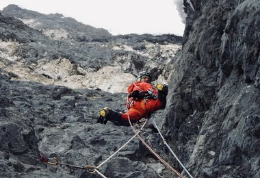 Simon Gietl in der Route Pandora (c) Vittorio Messini