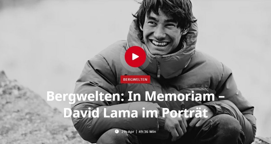 Bergwelten - In Memoriam - David Lama 