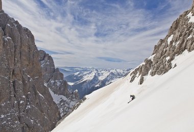 Freeriding in San Martina di Castrozza (c) Salewa