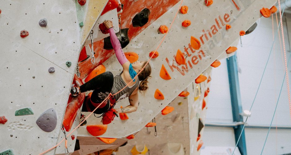  Paraclimbing-Finals in der Kletterhalle Wien (c) Nils Lang