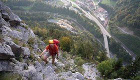 Tiefblick auf Wimmis