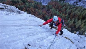 In der Direkten Ostkante - Tolsta Koschuta