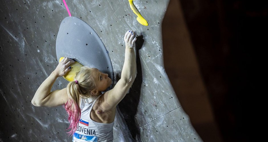 Janja Garnbret  in Meiringen (c) IFSC