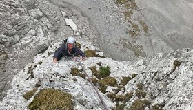 6. Länge auf den letzten Metern mit vollem Tiefblick