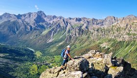 Die letzten Meter zum Gipfel; Foto: Andreas Steininger