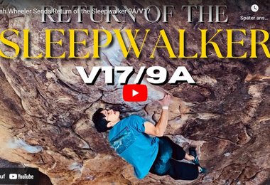 Noah Wheeler holt sich 3. Begehung von Return of the Sleepwalker“ 9A/V17