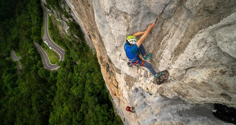 u.a. ist ein hohes persönliches Kletterkönnen Voraussetzung. Foto: DAV / Silvan Metz