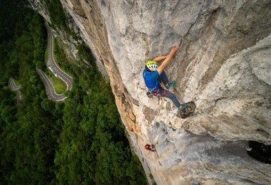 u.a. ist ein hohes persönliches Kletterkönnen Voraussetzung. Foto: DAV / Silvan Metz