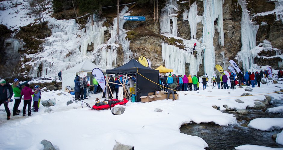 Eiskletterpark in Osttirol