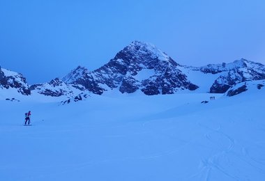 Der Stüdlgrat im Winter (c) bergsteigen.com