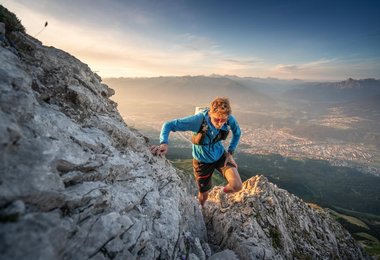 Lukas Waldner bei der Grand Karwendel Integrale 