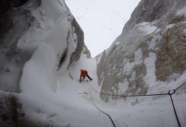 David im zweiten Teil der Route (c) Martin Feistl