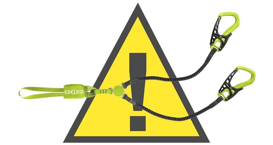 Rückrurf Edelrid Cable Comfort Tri Klettersteigsets