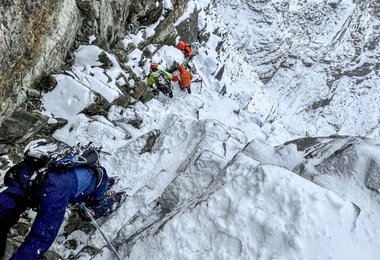 14-Stunden-Rettung am Matterhorn  (c) Air Zermatt