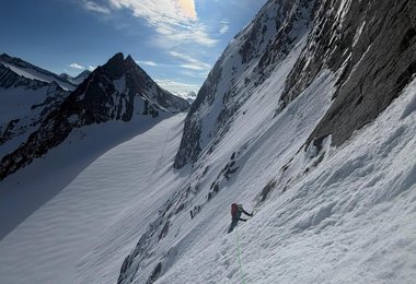 Jakob Steinkasserer in der Route Laktosefrei; Foto Simon Gietl
