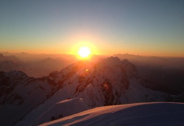 Solo-Winterüberschreitung Gleirsch-Halltalkette, Karwendel