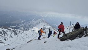 Am Gipfel des Kleinen Bösensteins