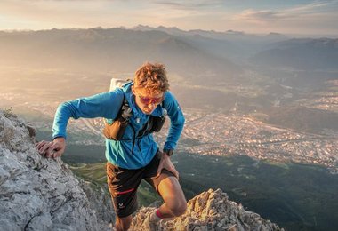 Lukas Waldner bei der Grand Karwendel Integrale 