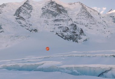  AirMarker: Das fliegende Pannendreieck am Gletscher