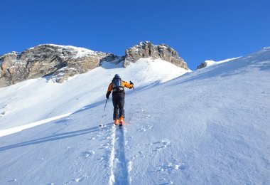 Eine der ersten Touren mit dem ABS-Vario Rucksack