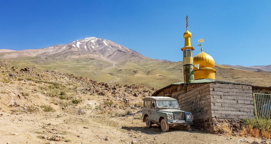 Der Damavand, der höchste tätige Vulkan Asiens. (c) Naturfreunde