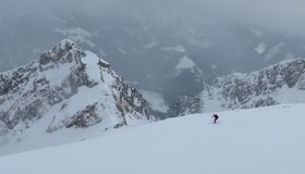 Abfahrt Richtung Glaneggturm