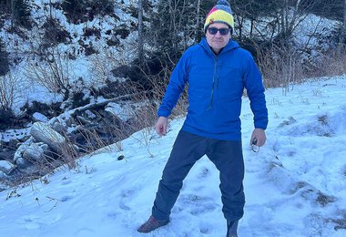 Der Patagonia M10 Anorak und die M10 Storm Pant, da passt einfach alles.