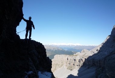 Sentiero Gustavo Vidi (A/B), der Start in die nördliche Brenta