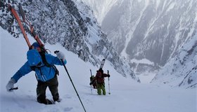 Skitour Zagutnig durch das Mitterkeiltal