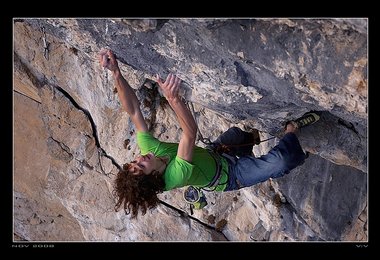 Adam Ondra in Open Air 9a+ © Vojtech Vrzba