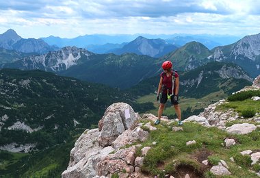 Beim Gehen ist das Edelrid Cable Kit Ultralite 6 kaum zu spüren