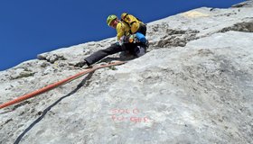 Die ersten Meter im Solo 40-ger.