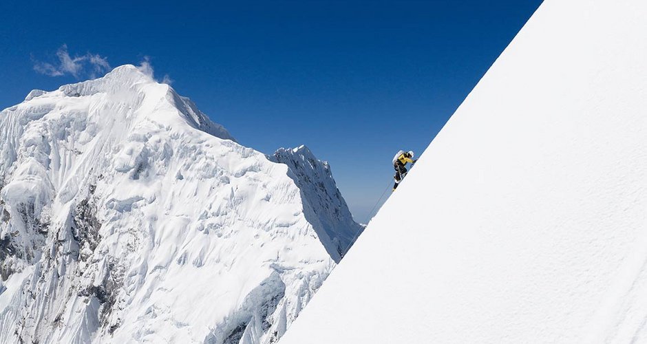 Beim Aufstieg zum Kimshung (6781 m)
