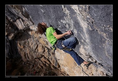 Adam Ondra in Open Air 9a+ © Vojtech Vrzba