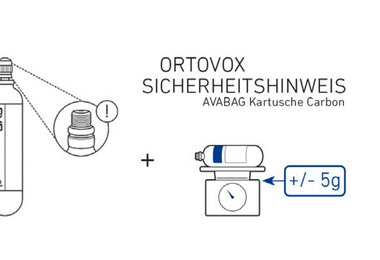 Erneuter Sicherheitshinweis zur Avabag Carbon Kartusche von Ortovox