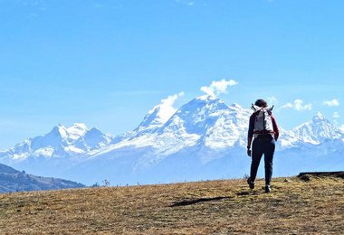 Der Ferrino Instinct 40 plus 5 ist ein idealer Bergsteigerrucksack